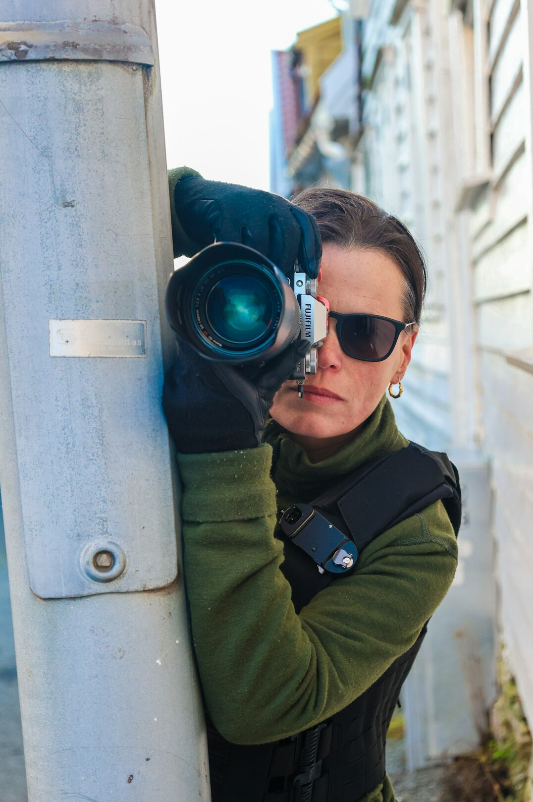private investigator on surveillance